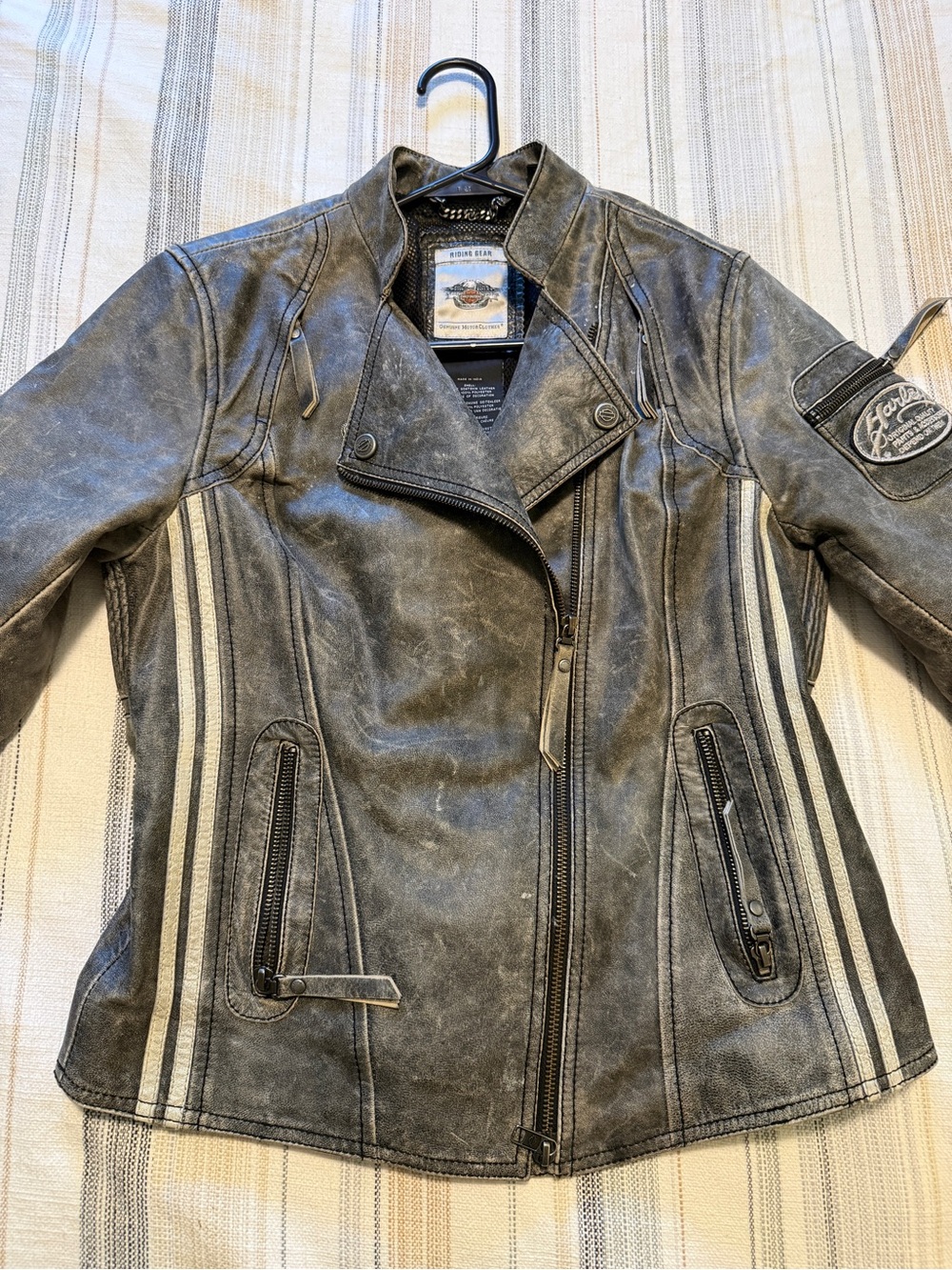 Harley-Davidson Women’s Embrace Motorcycle Leather Jacket